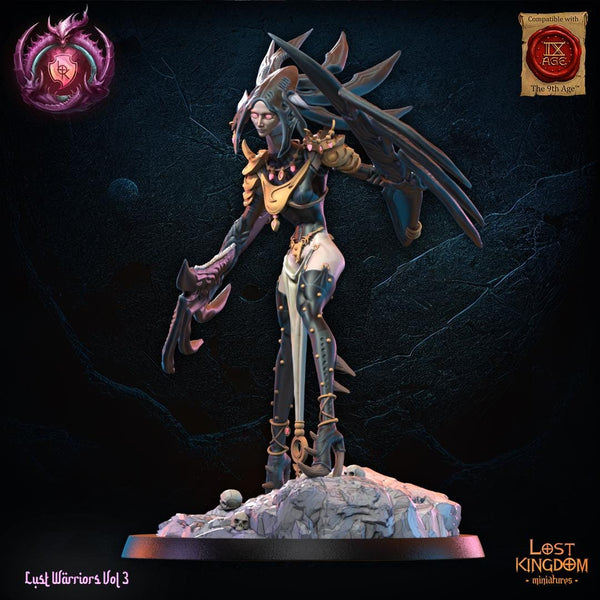 Warriors of the Dark Gods(Lust Warriors) - Alize, Lust Princess by Lost Kingdom Miniatures