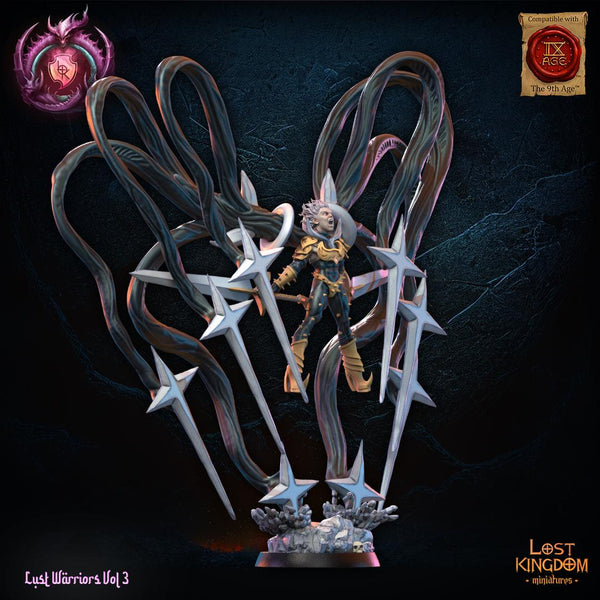 Warriors of the Dark Gods(Lust Warriors) - Path, Lust Doomlord by Lost Kingdom Miniatures