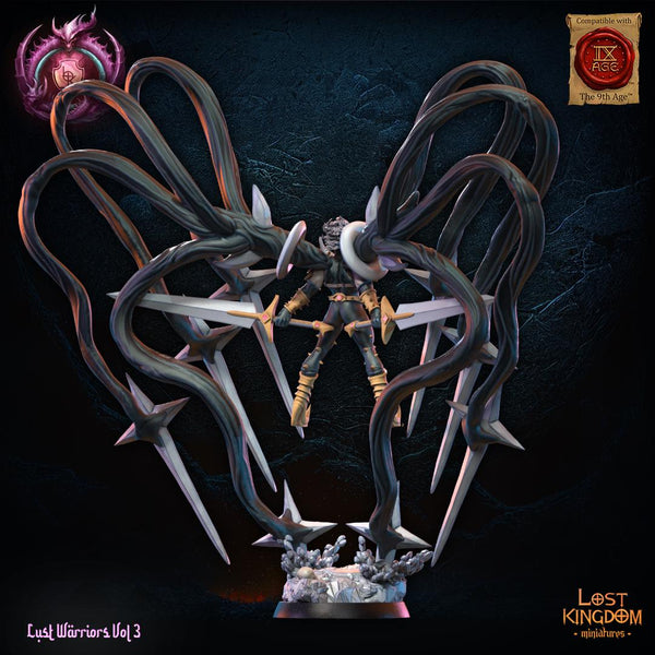 Warriors of the Dark Gods(Lust Warriors) - Path, Lust Doomlord by Lost Kingdom Miniatures