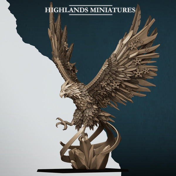 Aegean Elves  Ice Phoenix by Highlands Miniatures
