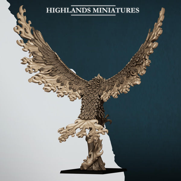 Aegean Elves  Fire Phoenix by Highlands Miniatures