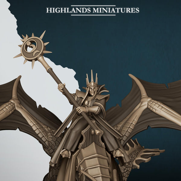 Aegean Elves  Fire Phoenix by Highlands Miniatures