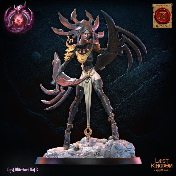 Warriors of the Dark Gods(Lust Warriors) - Alize, Lust Princess by Lost Kingdom Miniatures