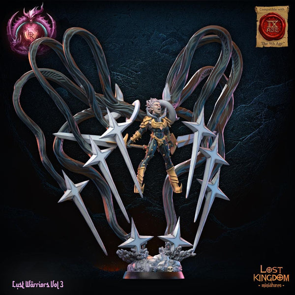 Warriors of the Dark Gods(Lust Warriors) - Path, Lust Doomlord by Lost Kingdom Miniatures