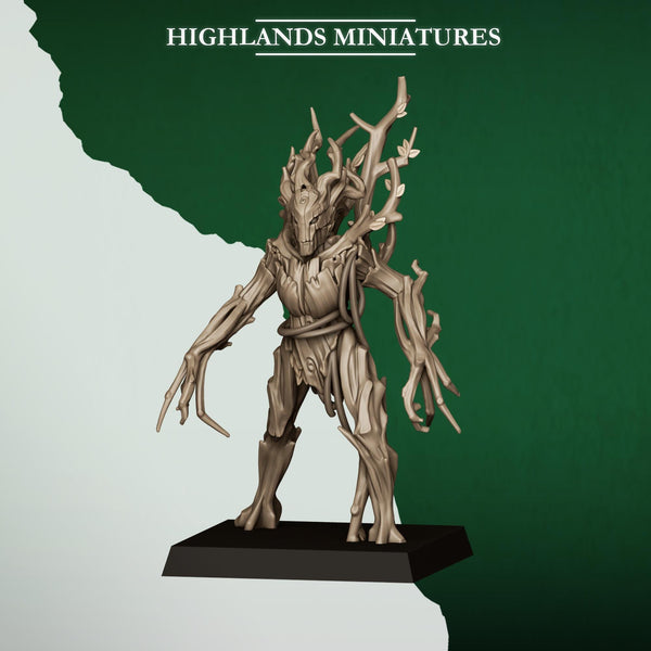 Feral Elves - Dryads  by Highlands Miniatures