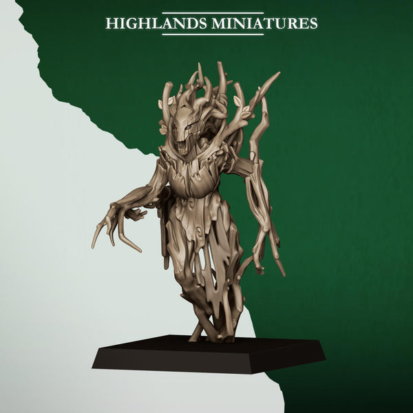 Feral Elves - Dryads  by Highlands Miniatures