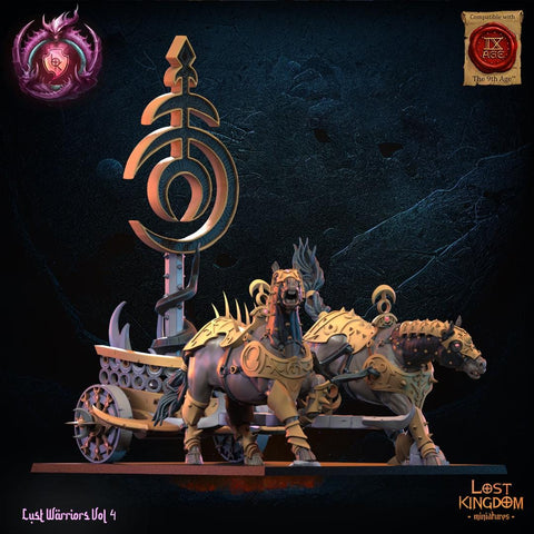 Warriors of the Dark Gods (Lust Warriors) - Lust Chosen Shrine by Lost Kingdom Miniatures