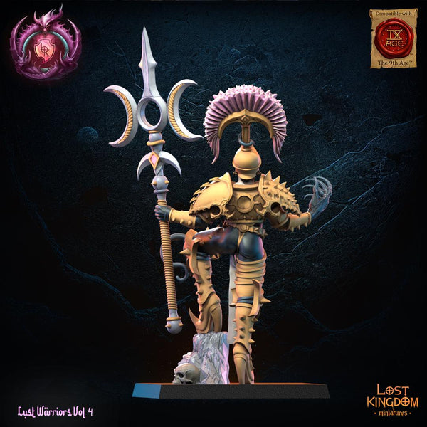 Warriors of the Dark Gods (Lust Warriors) - Aurenis, Lust Chosen lord by Lost Kingdom Miniatures