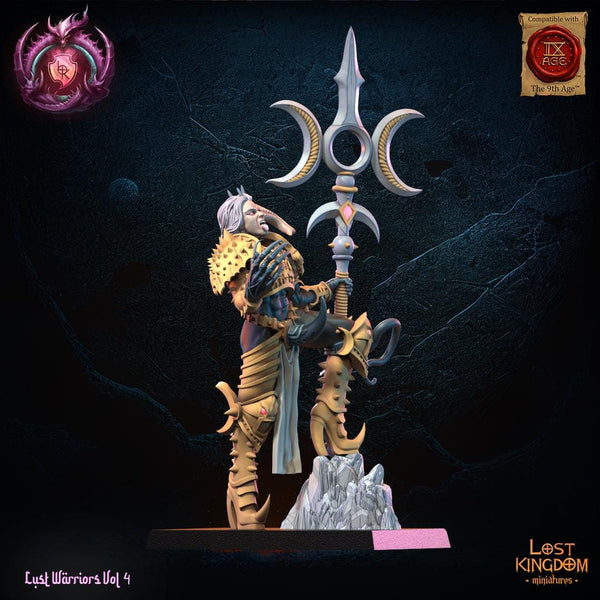Warriors of the Dark Gods (Lust Warriors) - Aurenis, Lust Chosen lord by Lost Kingdom Miniatures