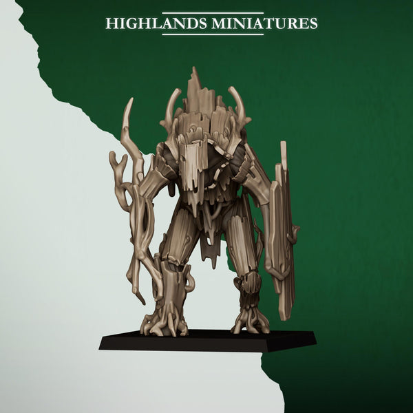 Feral Elves - Forest Golems by Highlands Miniatures