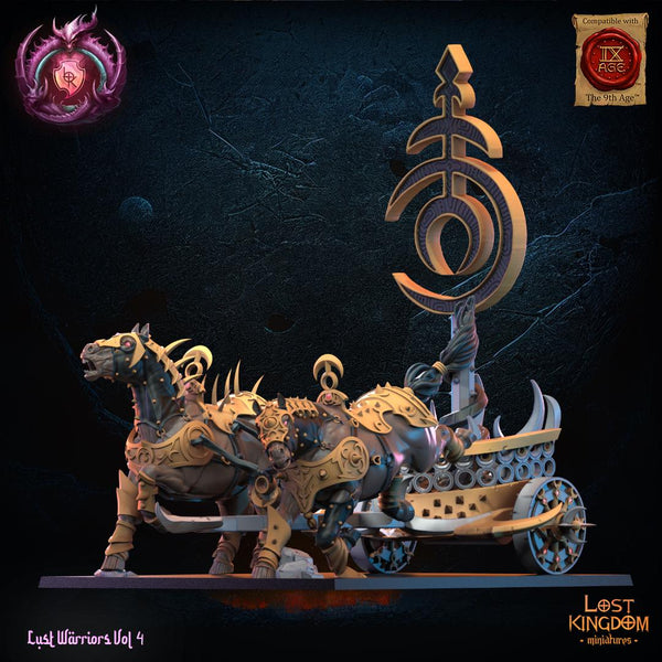 Warriors of the Dark Gods (Lust Warriors) - Lust Chosen Shrine by Lost Kingdom Miniatures