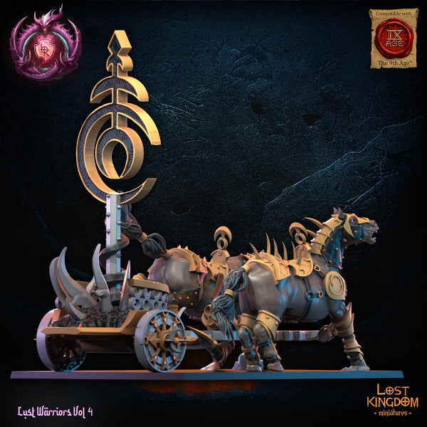 Warriors of the Dark Gods (Lust Warriors) - Lust Chosen Shrine by Lost Kingdom Miniatures