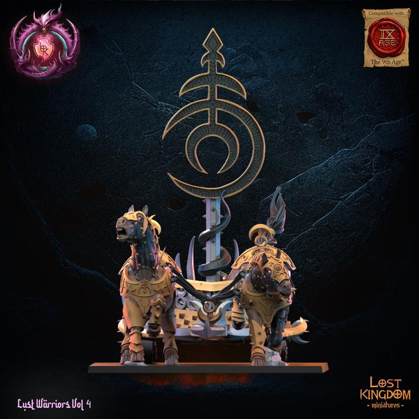 Warriors of the Dark Gods (Lust Warriors) - Lust Chosen Shrine by Lost Kingdom Miniatures