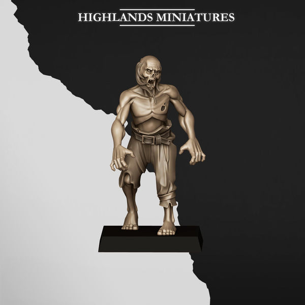 Spectres of Transilvanya - Zombies by Highlands Miniatures