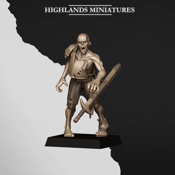 Spectres of Transilvanya - Zombies by Highlands Miniatures
