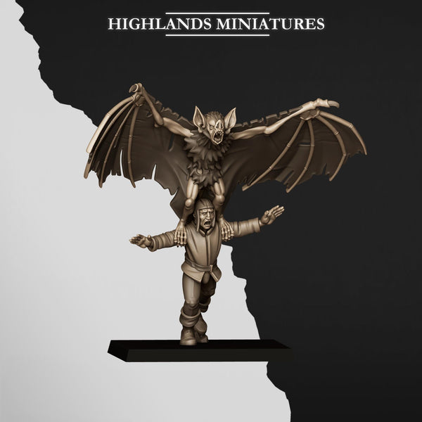 Spectres of Transilvanya -Giant Bats by Highlands Miniatures