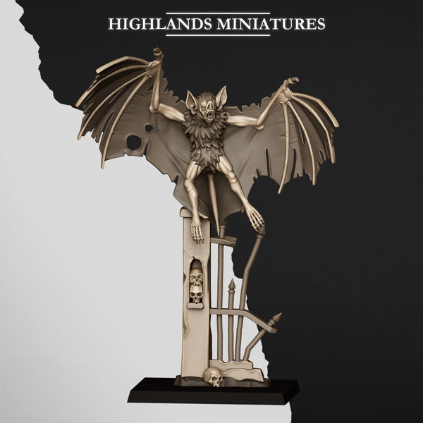 Spectres of Transilvanya -Giant Bats by Highlands Miniatures