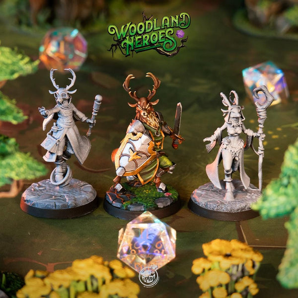 Deerfolk Guardians by Cast N Play (Woodland Heroes)