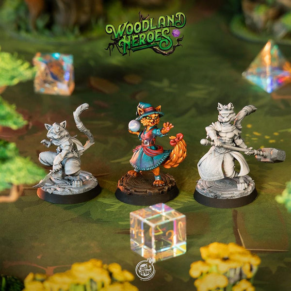 Catfolk Defenders by Cast N Play (Woodland Heroes)