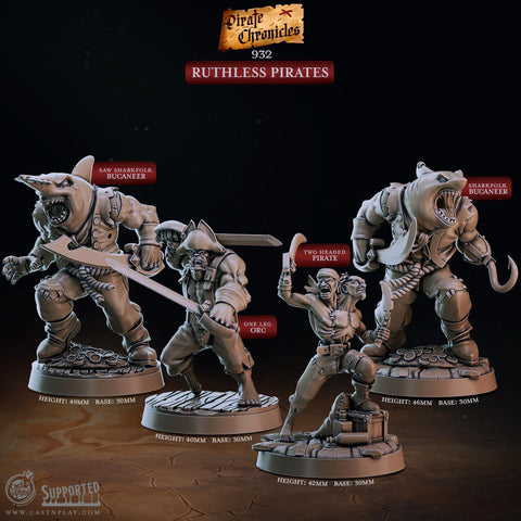 Ruthless Pirates by Cast N Play (Pirate Chronicles)