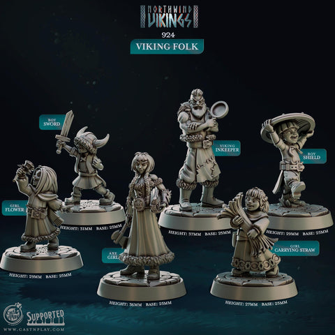 Viking Folk by Cast N Play (Northwind Vikings)