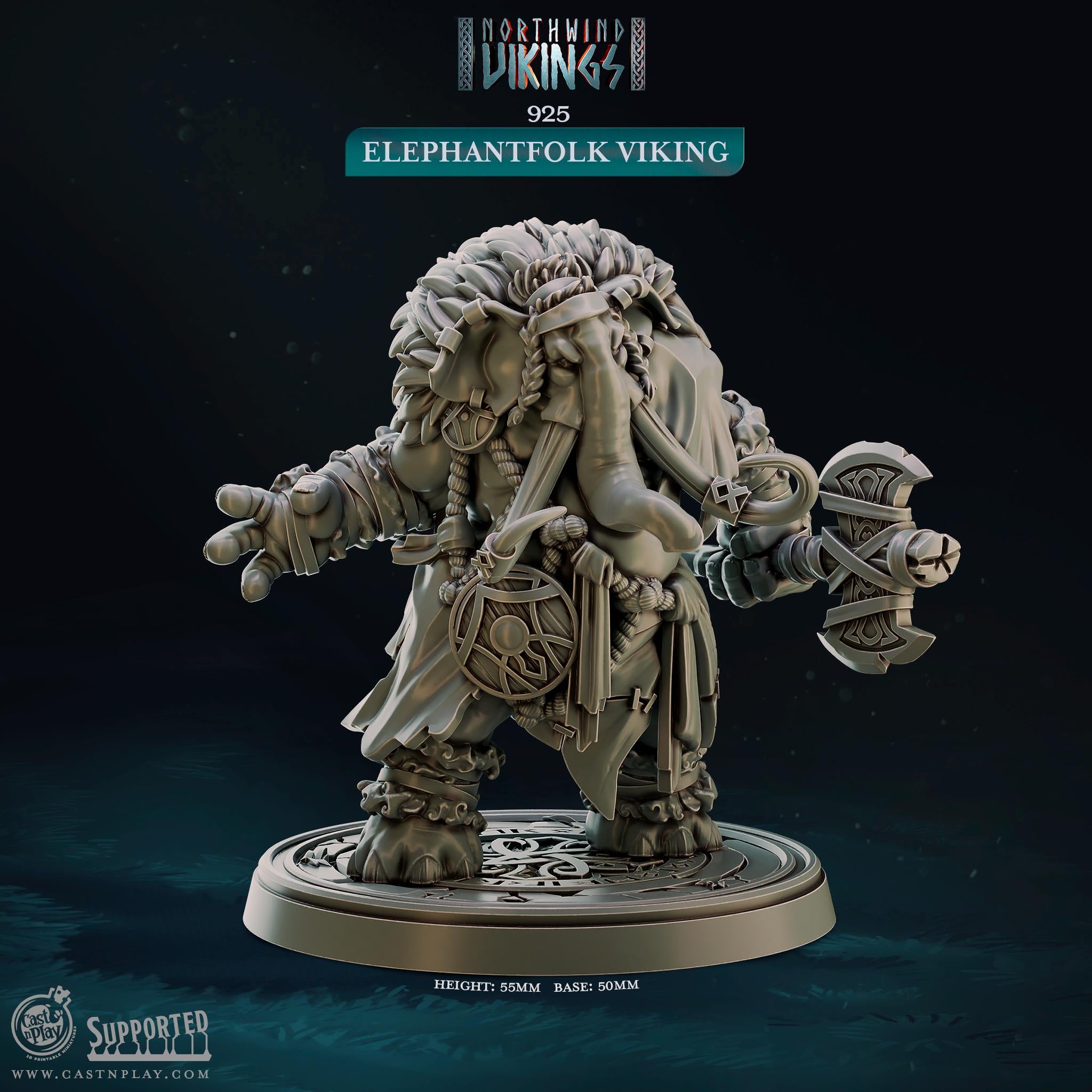 Elephantfolk Viking by Cast N Play (Northwind Vikings)