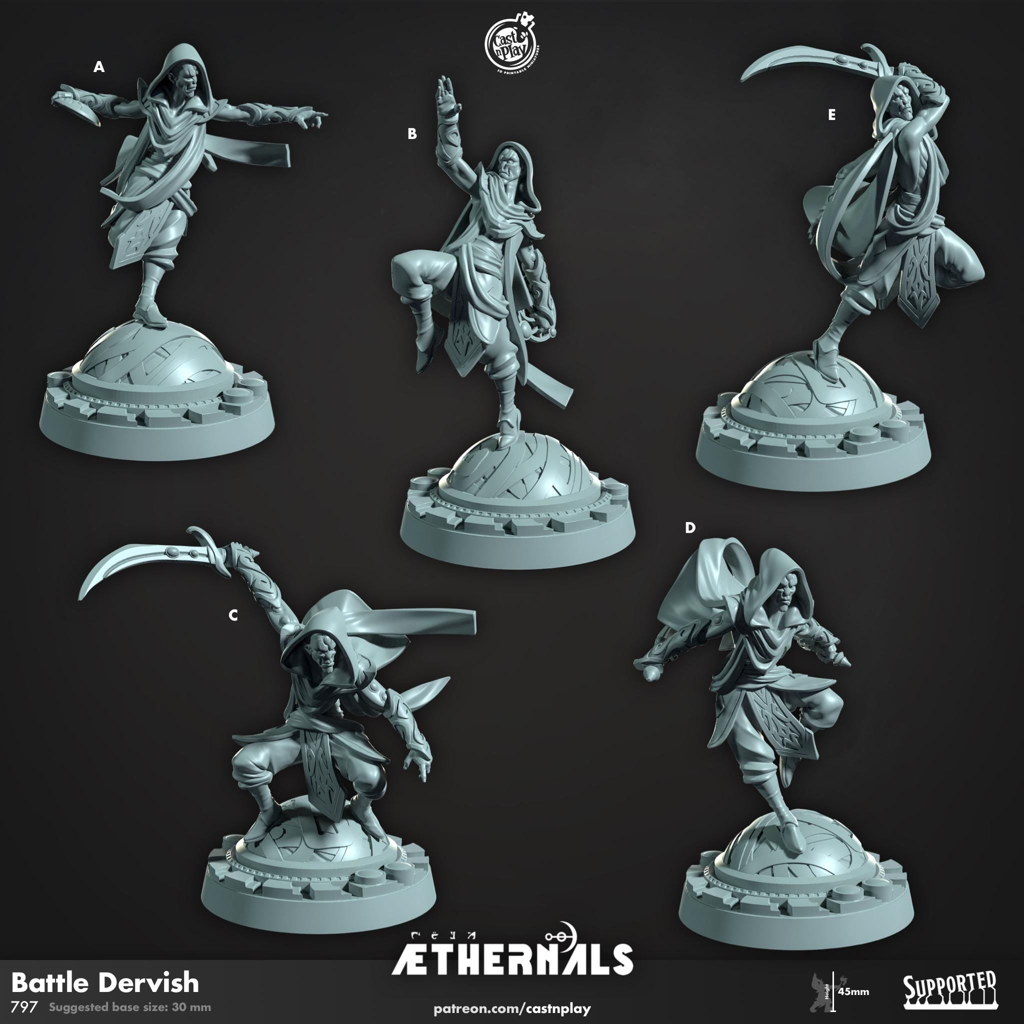 Battle Dervish by Cast N Play (Aethernals)