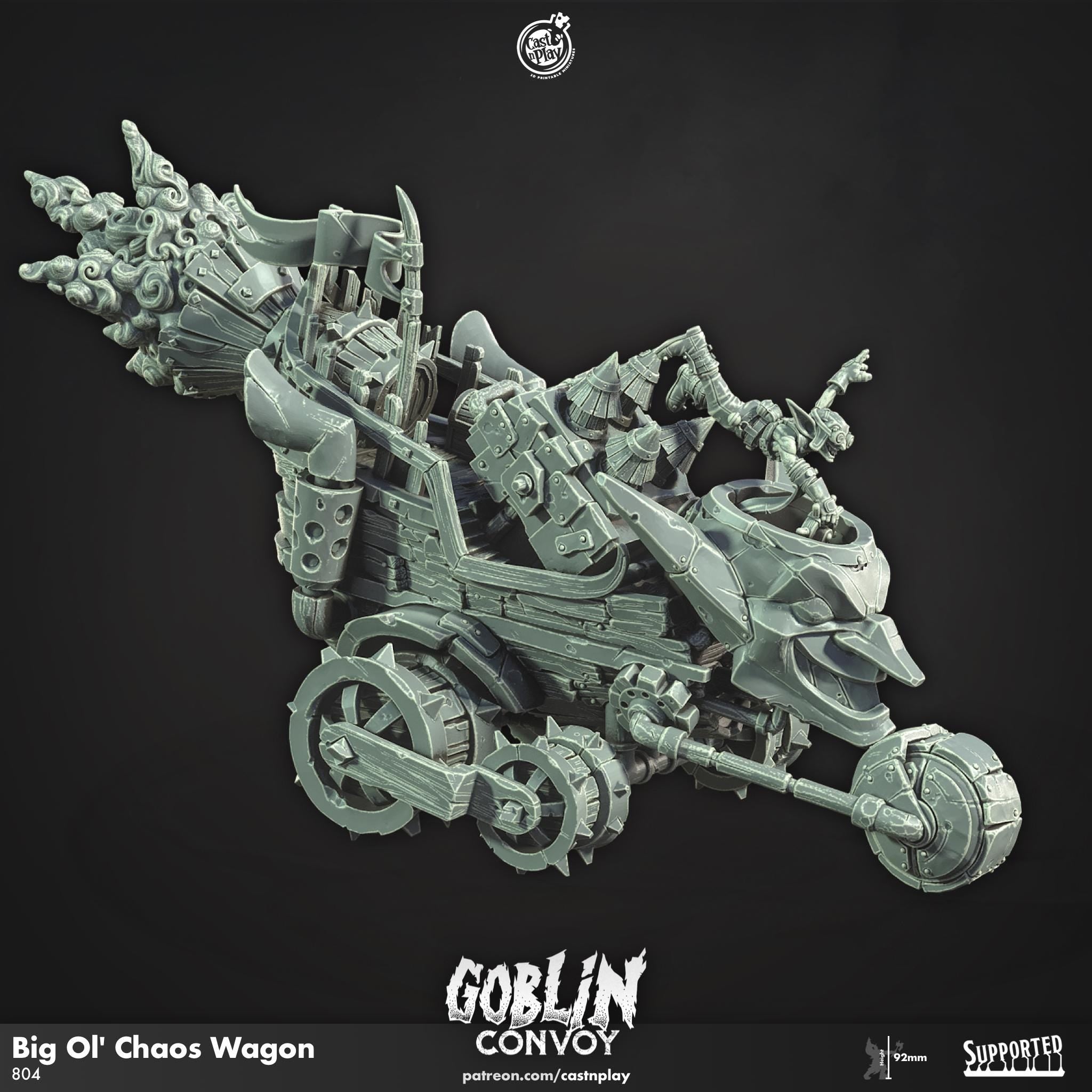 Big Ol Chaos Wagon by Cast N Play (Goblin Convoy)