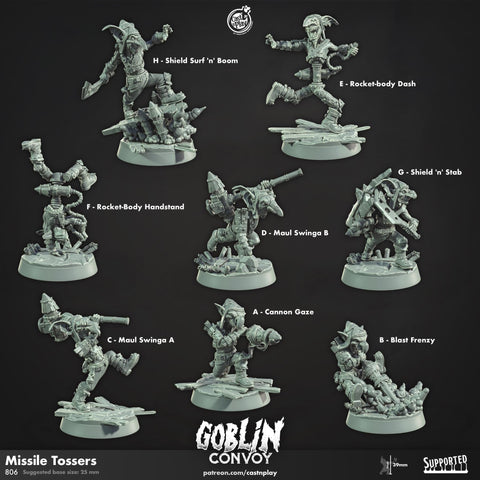 Missile Tossers by Cast N Play (Goblin Convoy)