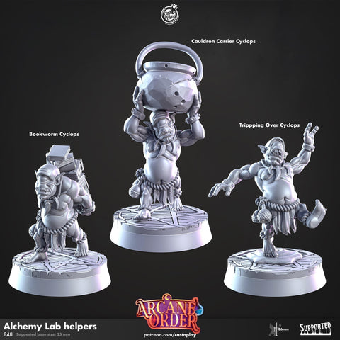 Alchemy Lab Helpers by Cast N Play (Arcane Order)