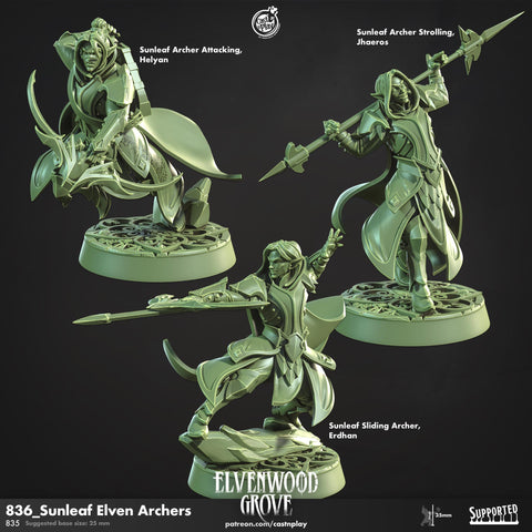 Sunleaf Elven Archers by Cast N Play (Elvenwood Grove)