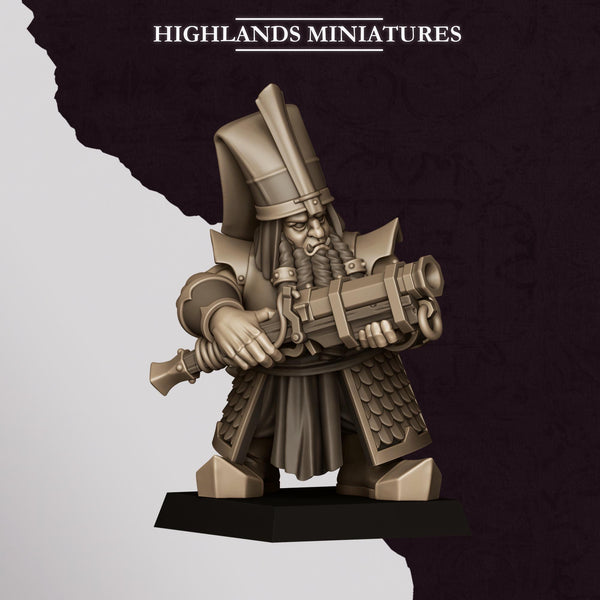 Sons of Marduk - Dwarven Shooters Unit by Highlands Miniatures