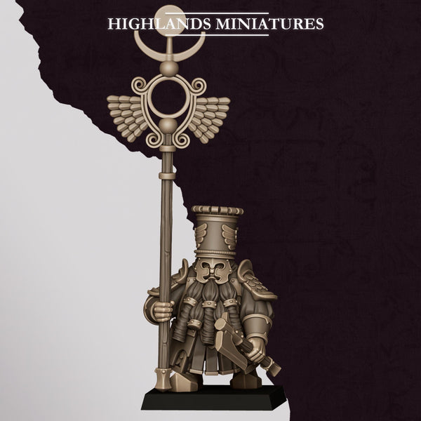 Sons of Marduk - Dwarven Heavy Guard with Great Weapons Unit by Highlands Miniatures