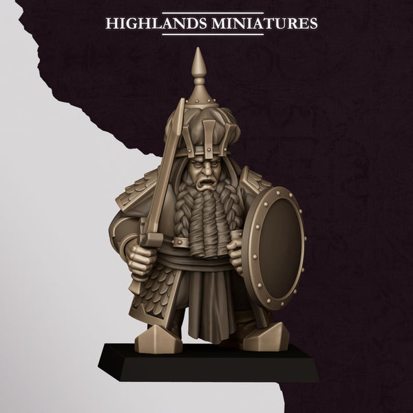 Sons of Marduk - Dwarf Warriors Unit by Highlands Miniatures