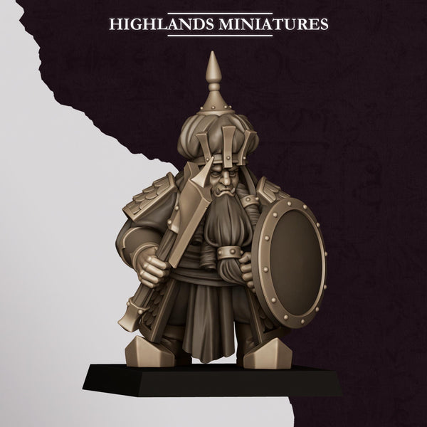 Sons of Marduk - Dwarf Warriors Unit by Highlands Miniatures