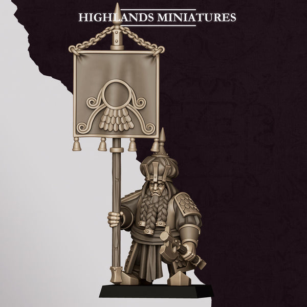 Sons of Marduk - Dwarf Warriors Unit by Highlands Miniatures