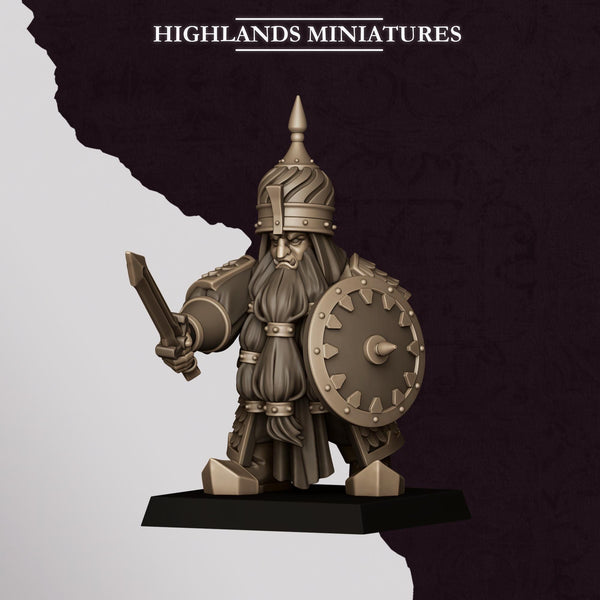 Sons of Marduk - Dwarf Warriors With Great Weapons Unit by Highlands Miniatures