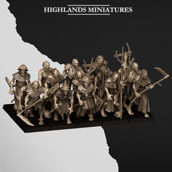 Spectres of Transilvanya - Zombies by Highlands Miniatures