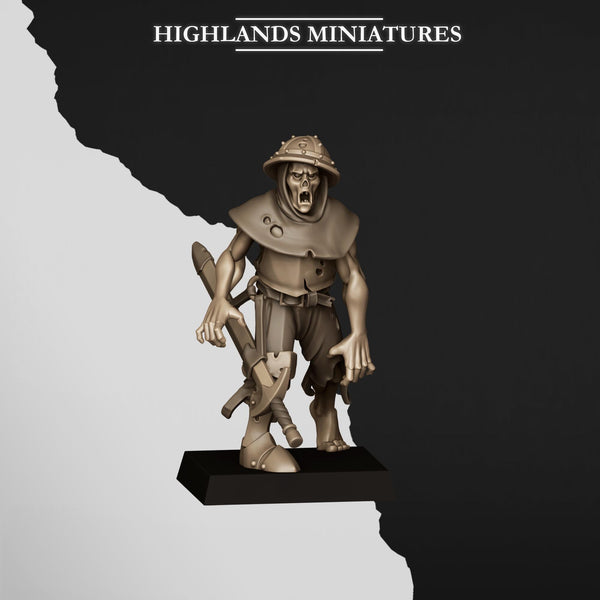 Spectres of Transilvanya - Zombies by Highlands Miniatures