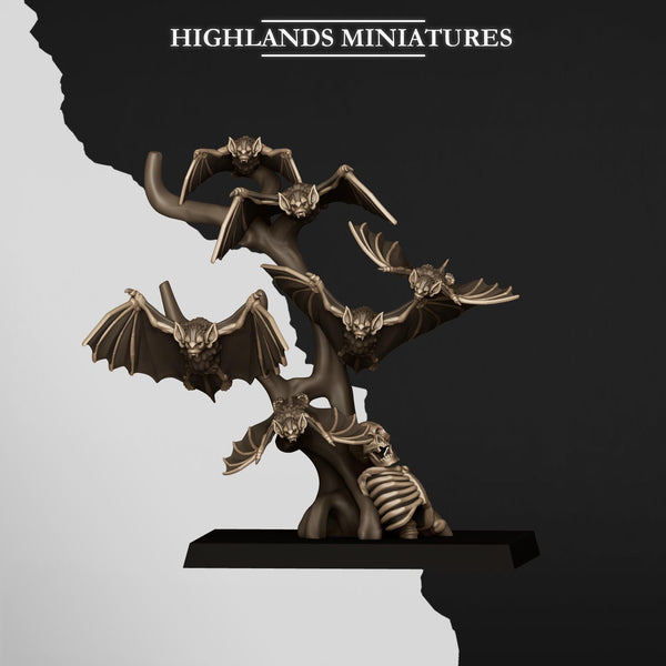 Spectres of Transilvanya -Bat Swarm by Highlands Miniatures