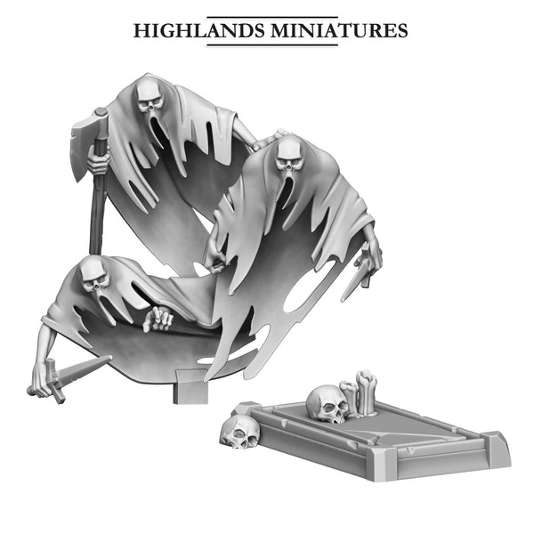 Spectres of Transilvanya -Ghost Swarm by Highlands Miniatures