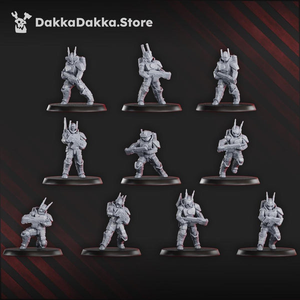 MSC 2nd Assault Team by DakkaDakka