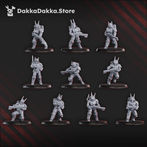 Midnight Sun Covenant - MSC 1st Assault Team by DakkaDakka