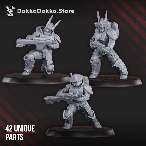 Midnight Sun Covenant - MSC Assault Team build kit by DakkaDakka