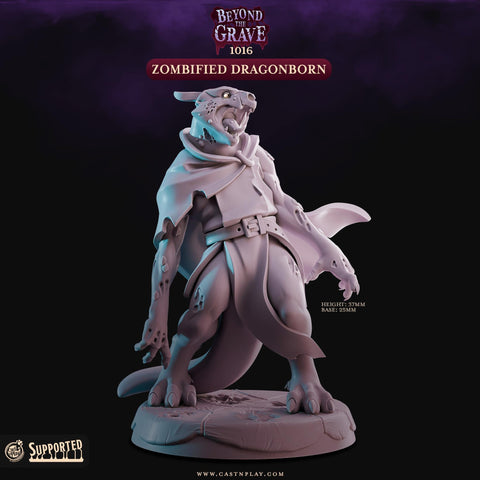 Zombified Dragonborn by Cast N Play (Beyond the Grave)