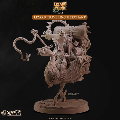 Lizard Traveling Merchant by Cast N Play (Lizard Town)