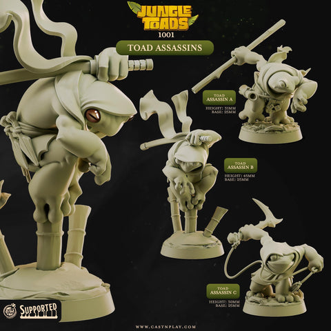 Toad Assassins by Cast N Play (Jungle Toads)