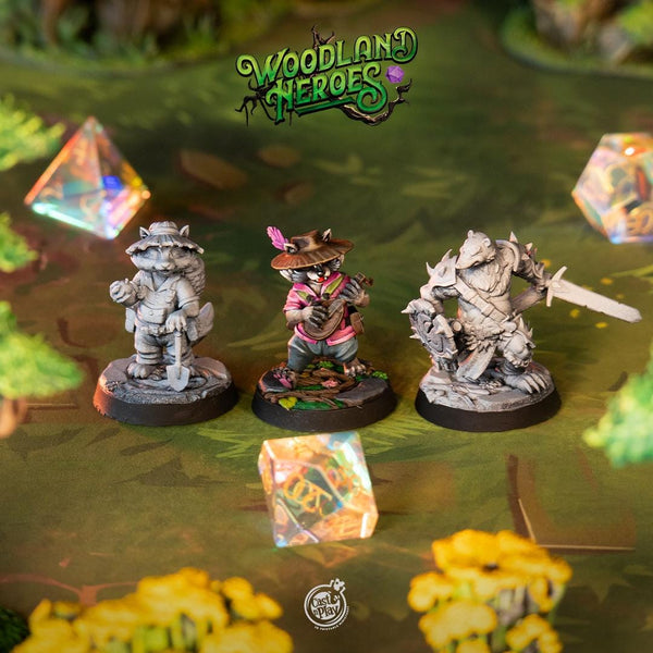 Burrower Heroes by Cast N Play (Woodland Heroes)