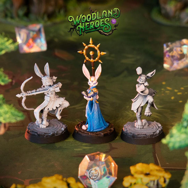 Rabbitfolk Wardens by Cast N Play (Woodland Heroes)