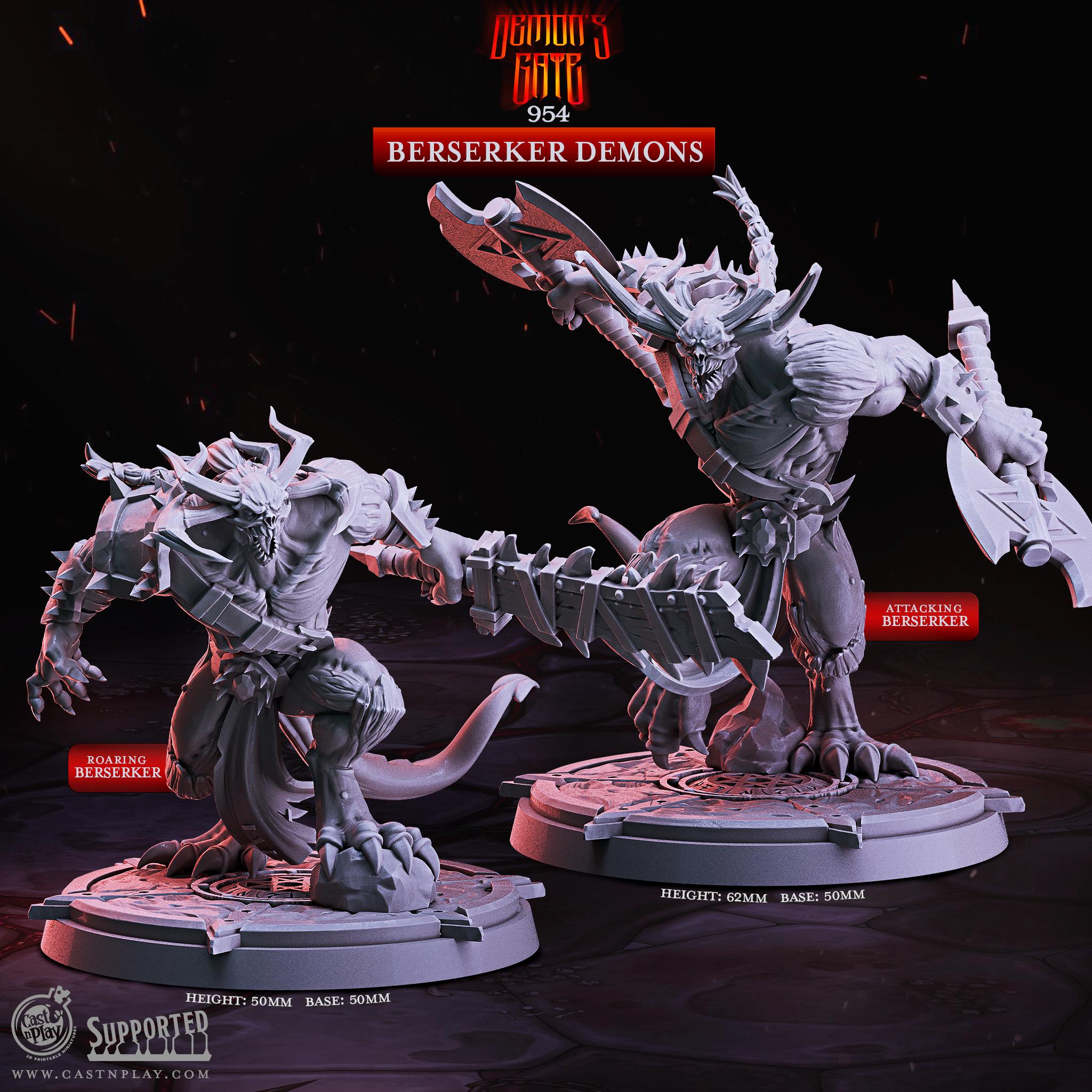 Berserker Demons by Cast N Play (Demon's Gate)